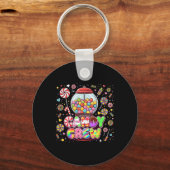 キャンディランドキャンディクルーパーティーハロウィンコスチューム缶 キーホルダー (正面)