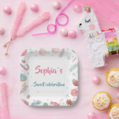 キャンディランドキャンディランドパーティー ペーパープレート (パーティー)