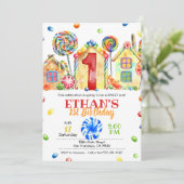 キャンディランドキャンディ招待状キャンディテーマ-1st 招待状 (スタンド正面)