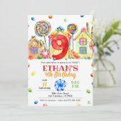 キャンディランドキャンディ招待状フォーキャンディテーマ- 9th 招待状 (スタンド正面)