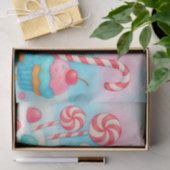 キャンディランドクリスマスデクページティッシュペーパー 薄葉紙 (ギフト)