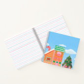 キャンディランドクリスマス魔法 ノートブック (内部)