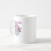 キャンディランドグループショットロゴ コーヒーマグカップ (正面左)