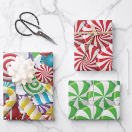 キャンディランドコンボ1 ラッピングペーパーシート