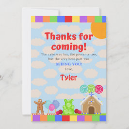 キャンディランドサンキューカード サンキューカード