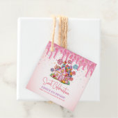 キャンディランドスウィートお祝いバースデーパーティー フェイバータグ (インサイチュ)