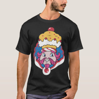 キャンディランドハロウィーンキングキャンディビッグ顔 Tシャツ