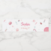 キャンディランドパーティー ペットボトルラベル (シングルラベル)