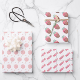 キャンディランドパーティー ラッピングペーパーシート