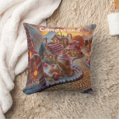 キャンディランドファンタジー クッション (ブランケット)