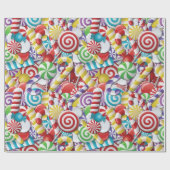 キャンディランドラッピング紙 ラッピングペーパー (フラット)