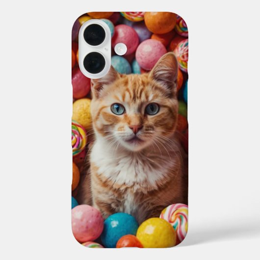 キャンディランド猫 Case-Mate iPhoneケース (裏面)