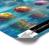 キャンディランド産タコのポスターを飾る ポスター (角)