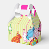 キャンディランド誕生日パーティーのオフィスパボックス フェイバーボックス (裏面サイド)