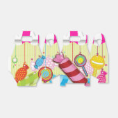 キャンディランド誕生日パーティーのオフィスパボックス フェイバーボックス (折り畳みなし)