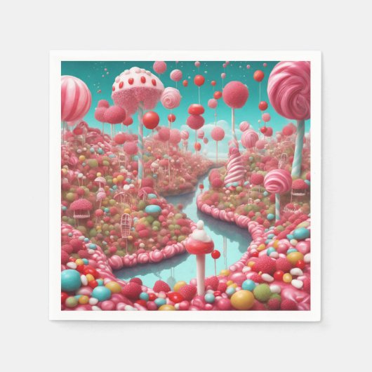 キャンディランド スタンダードカクテルナプキン (正面)