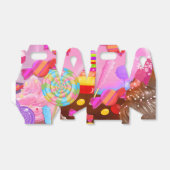 キャンディランド パーティー ファンタジー スイーツ 誕生日 フェイバーボックス (折り畳みなし)