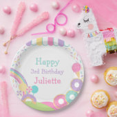 キャンディランド ペーパープレート (パーティー)