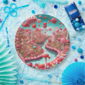 キャンディランド ペーパープレート (パーティー)