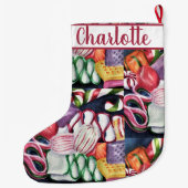 キャンディランド ラージクリスマスストッキング (裏面)