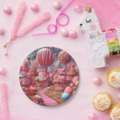 キャンディランドA紙プレート ペーパープレート (パーティー)