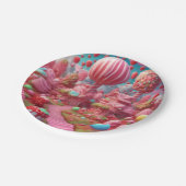 キャンディランドA紙プレート ペーパープレート (アングル)