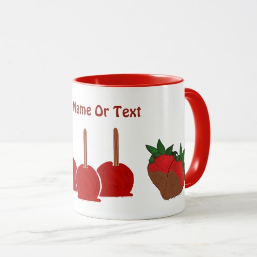 キャンディリンゴ マグカップ (正面右)