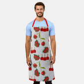 キャンディリンゴB エプロン (着用した状態)