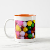 キャンディレインボーガムのボール ツートーンマグカップ (左)