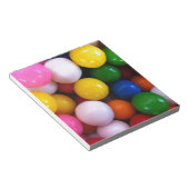 キャンディレインボーガムのボール ノートパッド (アングル)