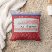 キャンディレッドリコリス装飾装飾用クッションのバッグ クッション (ブランケット)