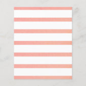 キャンディレモンの女の子の赤ちゃんシャワーゲームカードを推測 チラシ (裏面)