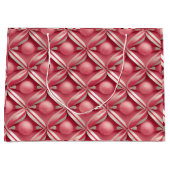 キャンディレーンコレクション、ピンクガンボール&キャンディカン ラージペーパーバッグ (正面)