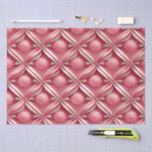 キャンディレーンコレクション、ピンクガンボール&キャンディカン 薄葉紙 (クラフト)