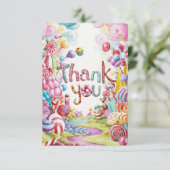 キャンディワンダーランドキャンディランドサンキューカード サンキューカード (スタンド正面)