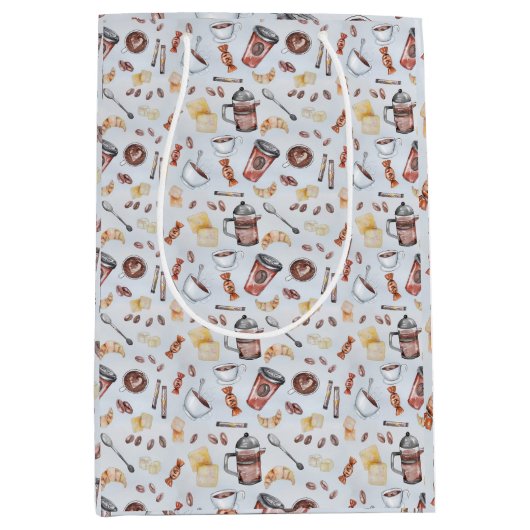 キャンディーとコーヒー ミディアムペーパーバッグ (正面)