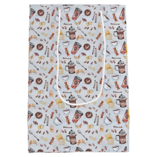 キャンディーとコーヒー ミディアムペーパーバッグ (裏面)