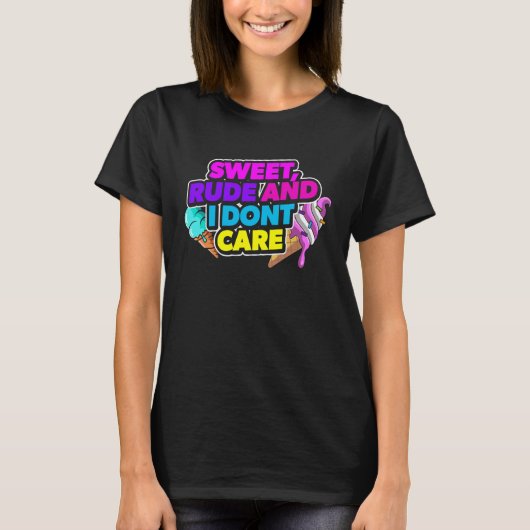 キャンディーとスイーツ Tシャツ (正面)