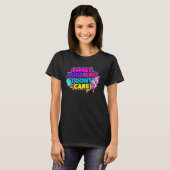 キャンディーとスイーツ Tシャツ (正面フル)