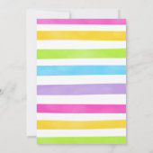 キャンディーの招待状 招待状 (裏面)