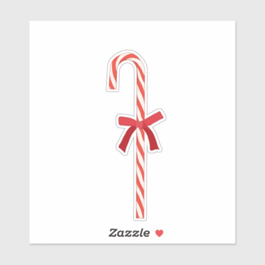 キャンディーの杖 シール (シート)