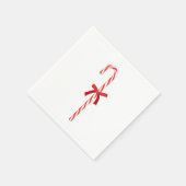 キャンディーの杖 スタンダードカクテルナプキン (角)