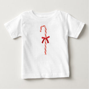 キャンディーの杖 ベビーTシャツ