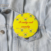 キャンディーの缶とリボン 缶バッジ (インサイチュ)