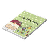 キャンディーまたはホリデートリッツバッグトッパー ノートパッド (回転)