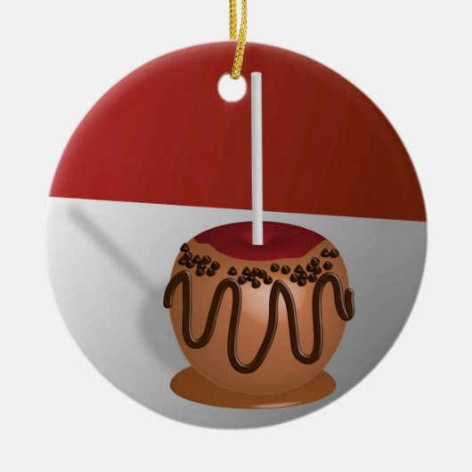 キャンディーアップル セラミックオーナメント (正面)
