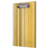 キャンディーイエローストライプ クリップボード (左)