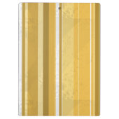 キャンディーイエローストライプ クリップボード (裏面)