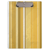 キャンディーイエローストライプ クリップボード (正面)