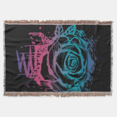 キャンディーカラーバラ スローブランケット (正面)